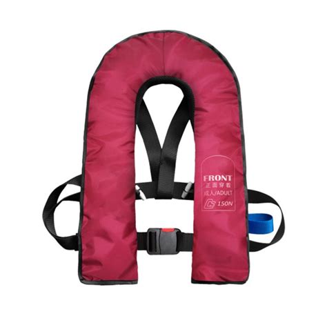 life jacket inflated by compressed air buoyancy test|life jacket inspection.